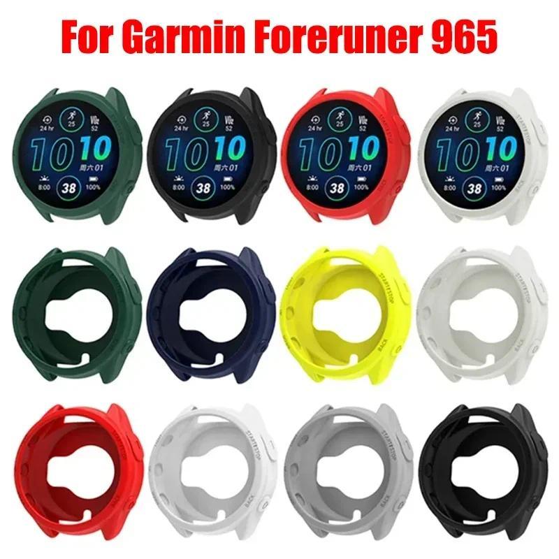 Ốp Lưng Silicon Cho Garmin Forerunner 965 Vỏ Bảo Vệ Chống Trầy Xước Cho Garmin 965 Mềm Bảo Vệ Ốp Lưn