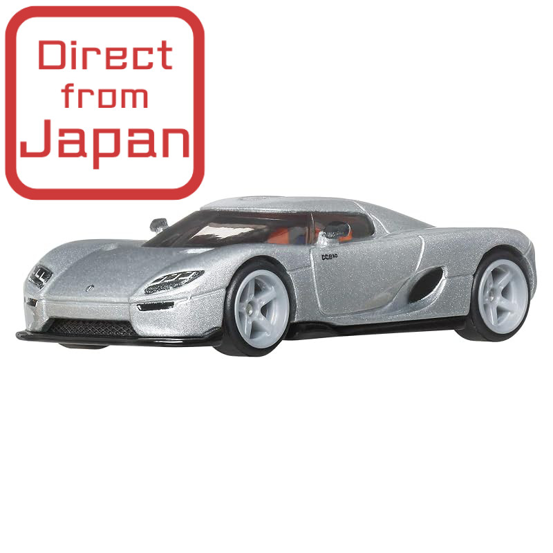 Hot Wheels Boulevard Koenigsegg CC850 Toy Vehicle Miniature Car for Ages 3 and Up Silver JHW21