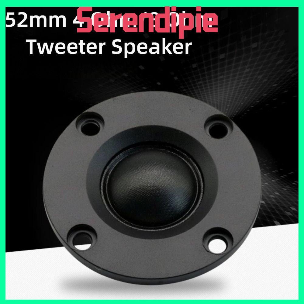 Loa Tweeter SEENDIPIE, Loa âm thanh 4 Ohm / 8 Ohm 52MM, Màng lụa tròn 10W-20W