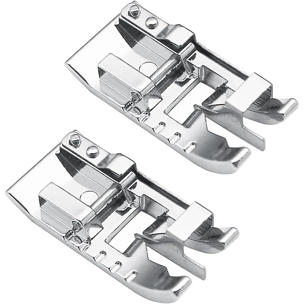 2 Chiếc Stitch in Ditch Foot / Edge Joining Foot Sewing Machine Presser Foot - Phù Hợp Với Tất Cả Th