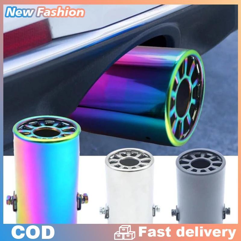 Phổ thép không gỉ xe exhaust muffler tip, 1 cái