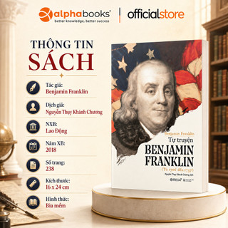 Sách - Tự truyện Benjamin Franklin (Omega Plus)