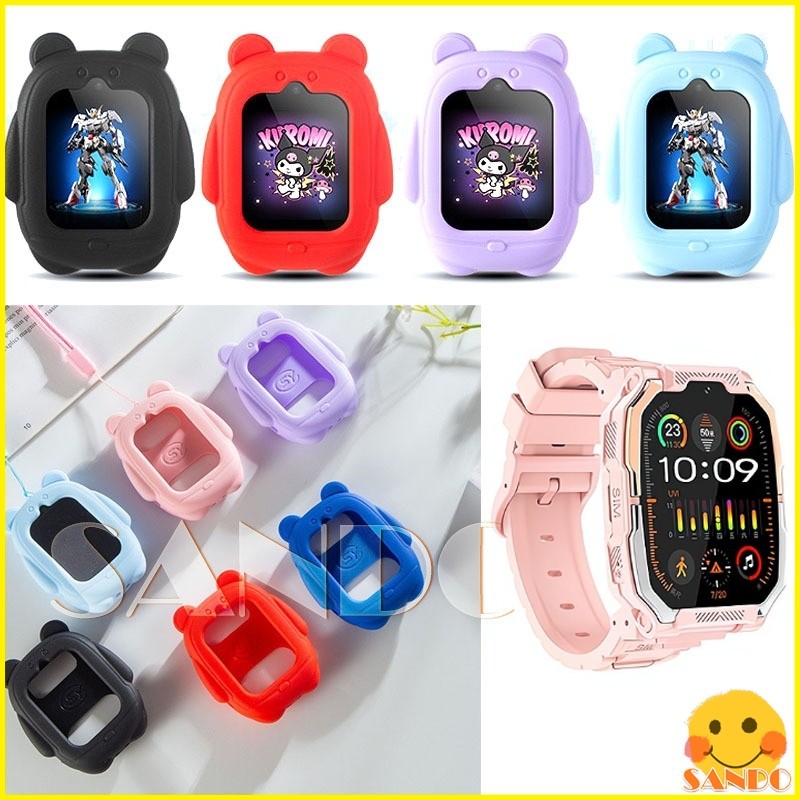 Để gửi ốp lưng mô hình Kiumo vỏ silicon mềm Kiumo đồng hồ thông minh hoạt hình đồng hồ trẻ em vỏ bảo