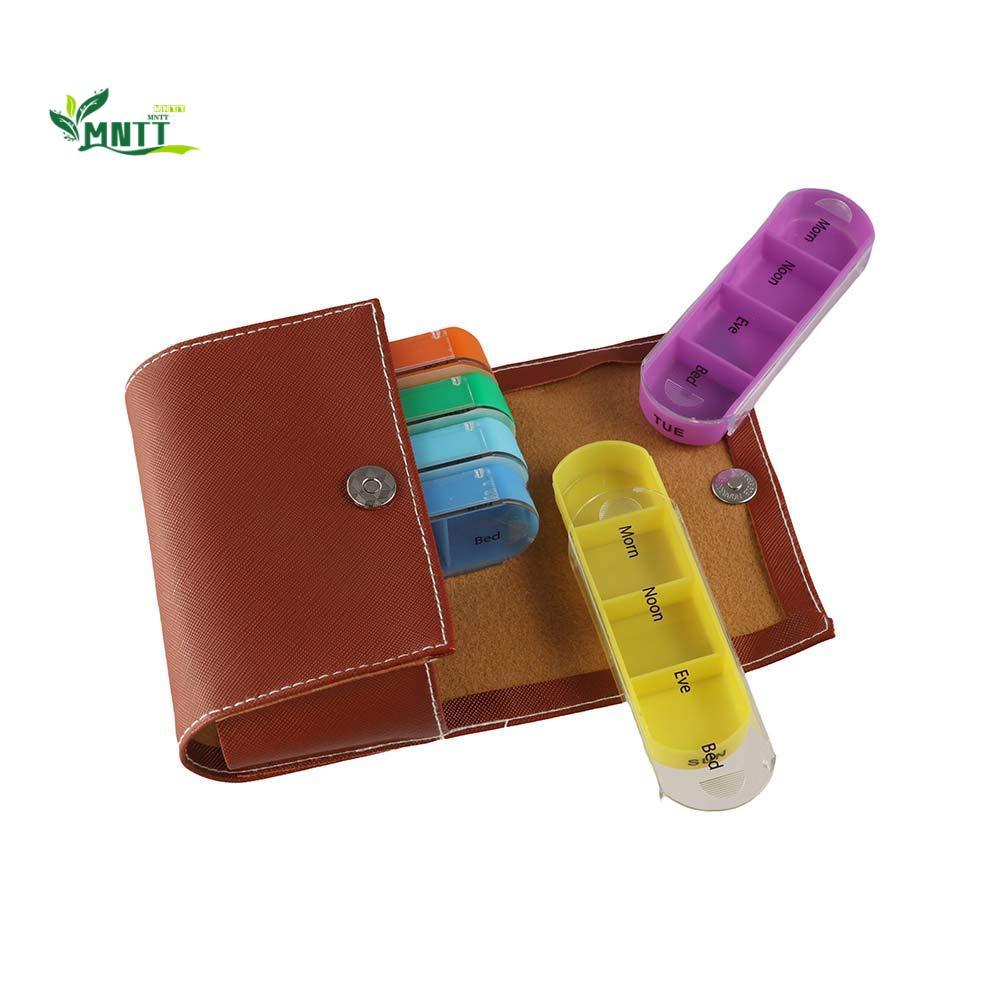 MNTT 7-Day Pill Organizer Week Mark Nhà tiện lợi