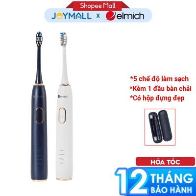 Bàn Chải Điện Elmich Procare 2000mAh TBE-8461, Hàng Chính Hãng, 5 Chế Độ Làm Sạch - JoyMall