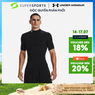 [INACTIVE] Áo Thun Nam Under Armour Heatgear Mock - Đen - 1372586-001