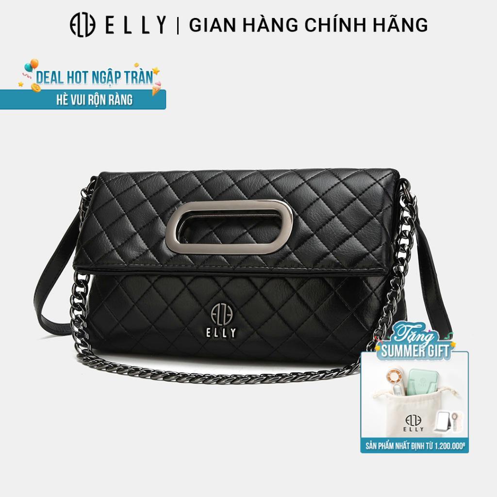 Túi Xách Nữ ELLY EL295 Đeo Vai Đeo Chéo Da Tổng Hợp Cao Cấp Thanh Lịch Hiện Đại