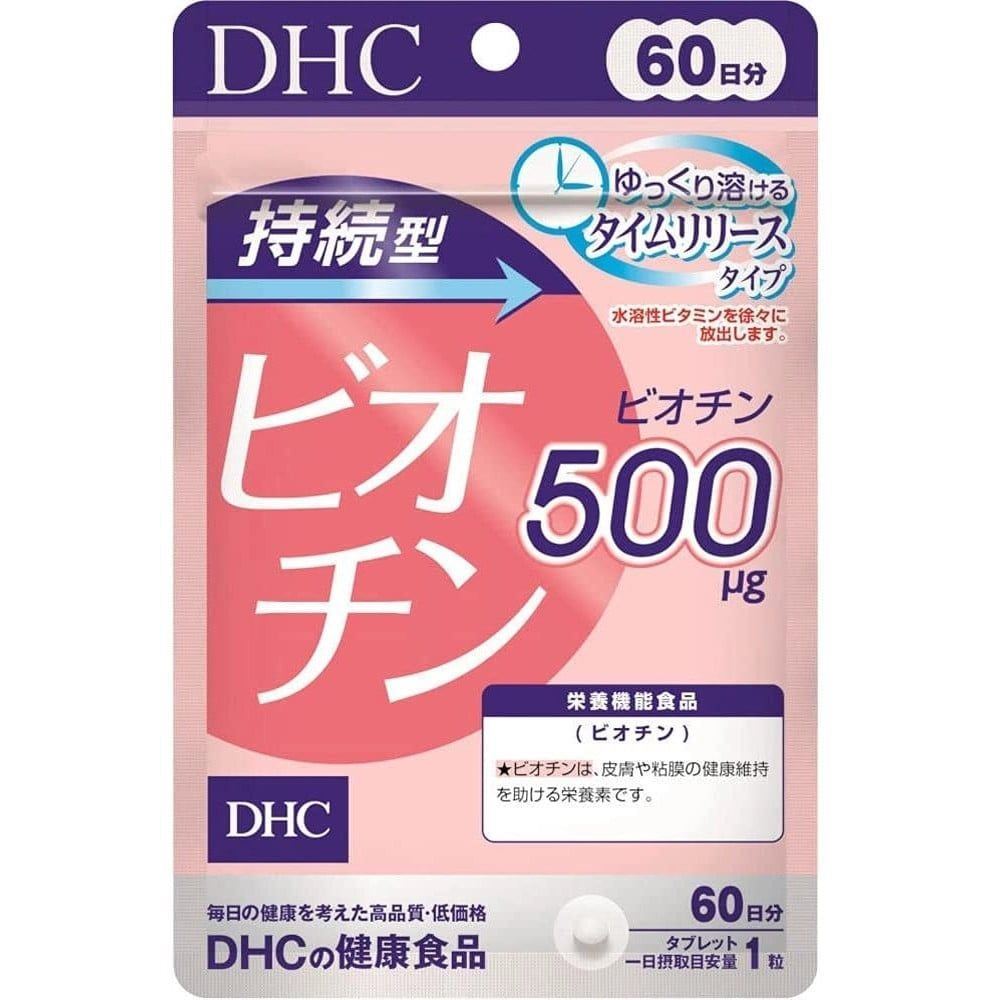 Viên Uống DHC Biotin 60 Ngày - Viên Uống Biotin Hỗ Trợ Giúp Moc Tóc