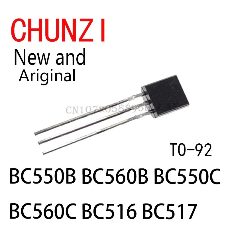 10 Cái Mới Và Chính Hãng BC550 BC560 BC517 TRANSISTOR TO-92 BC550B BC560B BC550C BC560C BC516 BC517 