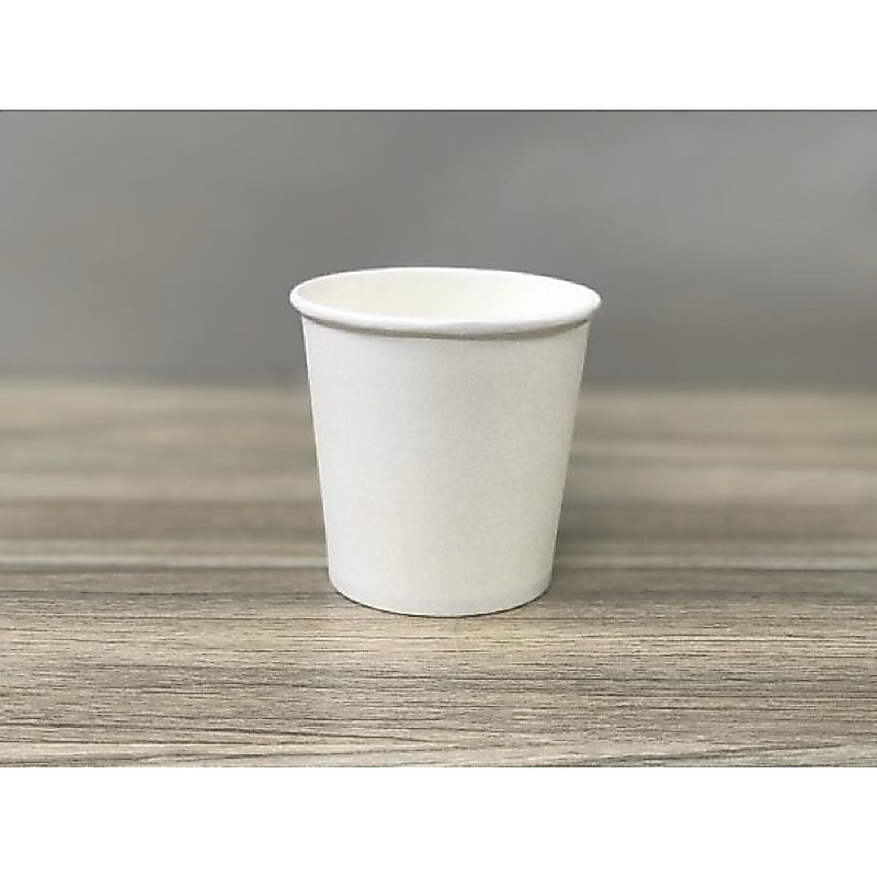 Ly giấy /cốc giấy 7oz~180ml – Lốc 50 ly giấy trơn