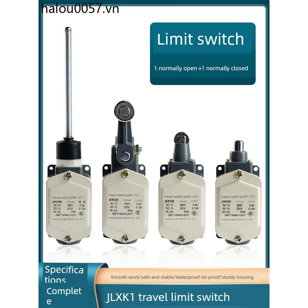 Công tắc du lịch JLXK1-111 JLXK1-411 Công tắc giới hạn vỏ nhôm 311 có ren Micro-Drive 511 Limiter