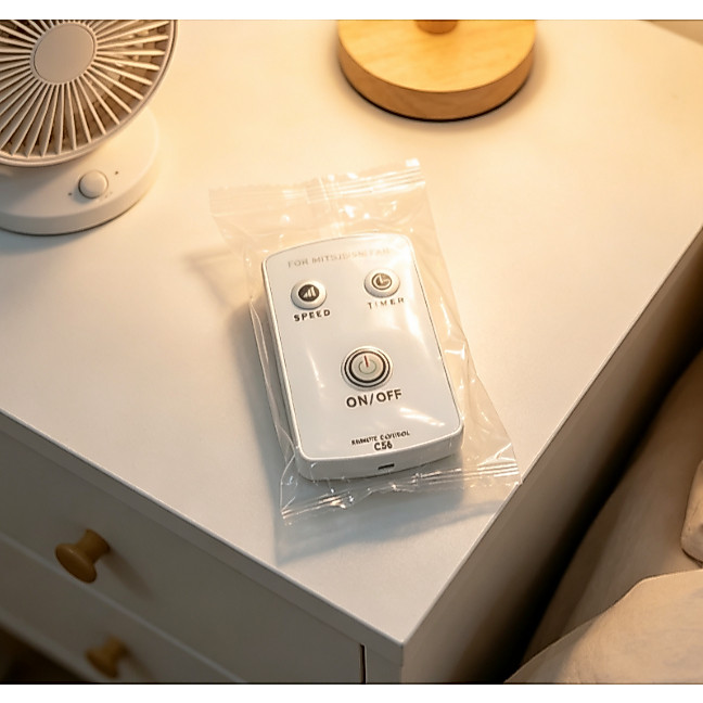 CHO Quạt Trần Mitsubishi Remote C56 Model F13302P00 Tương Thích C56-RQ4 C56-RQ5