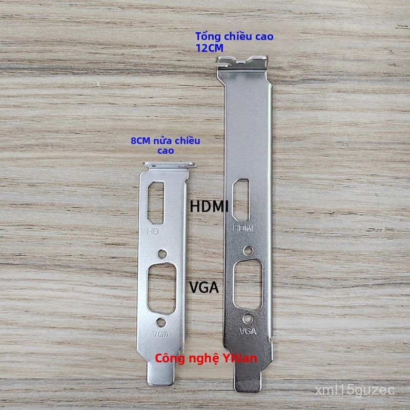 Bracket card màn hình Lenovo VGA HDMI GT730 705 620 đầy đủ cao thấp bền đẹp, bán chạy giao nhanh tốt