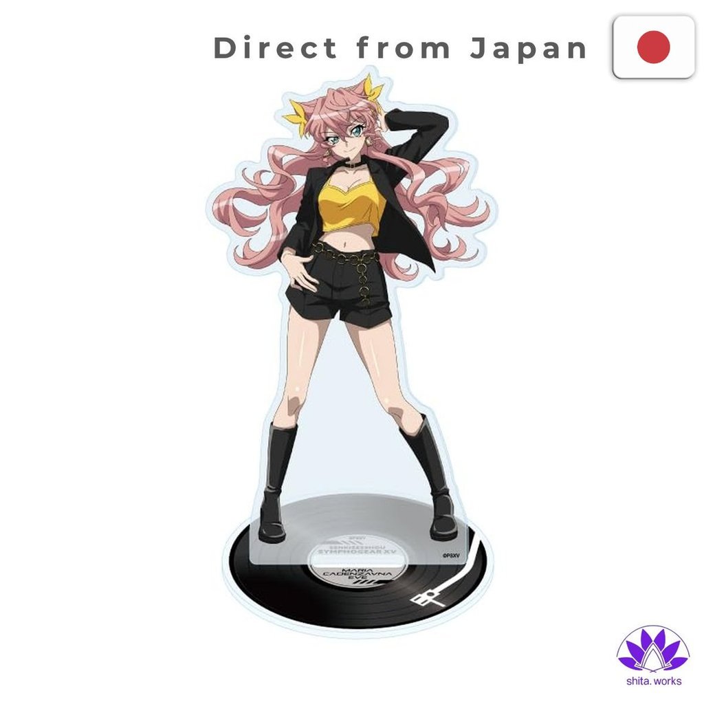 ・Direct from Japan・ Symphogear XV 50 Maria Cadenzavna Eve [Hình minh họa mới] Đế acrylic