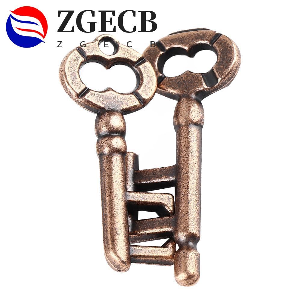 ZGECB Key Puzzle Brain Teaser IQ Test Kid Đồ chơi thông minh