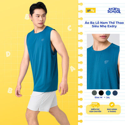 Áo Ba Lỗ Nam Yody Thể Thao Siêu Nhẹ Exdry TRA MATA26S005