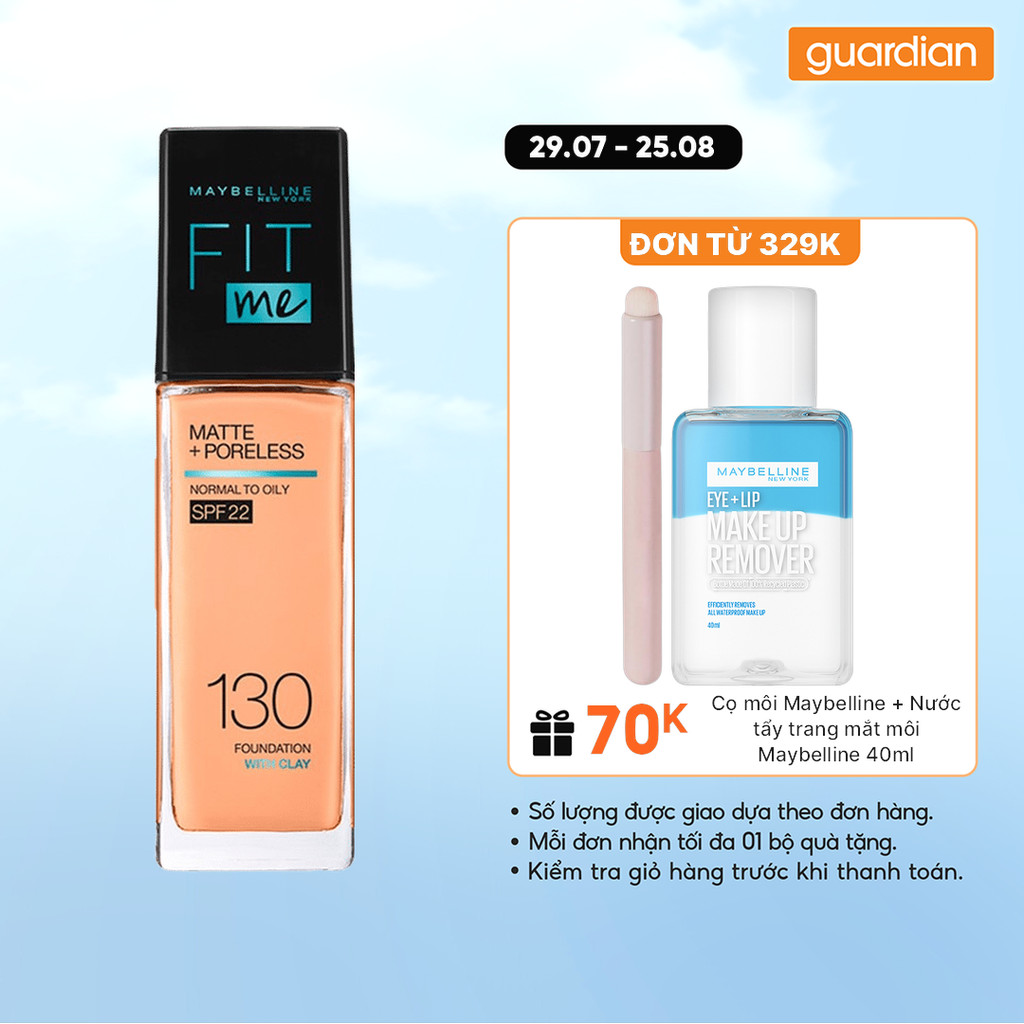 [Take-out] Kem Nền FitMe SPF22 #130 Maybelline New York 30Ml