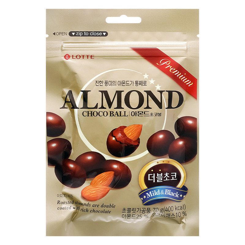 Sôcola Lotte Ghana hạnh nhân 70g - 34354