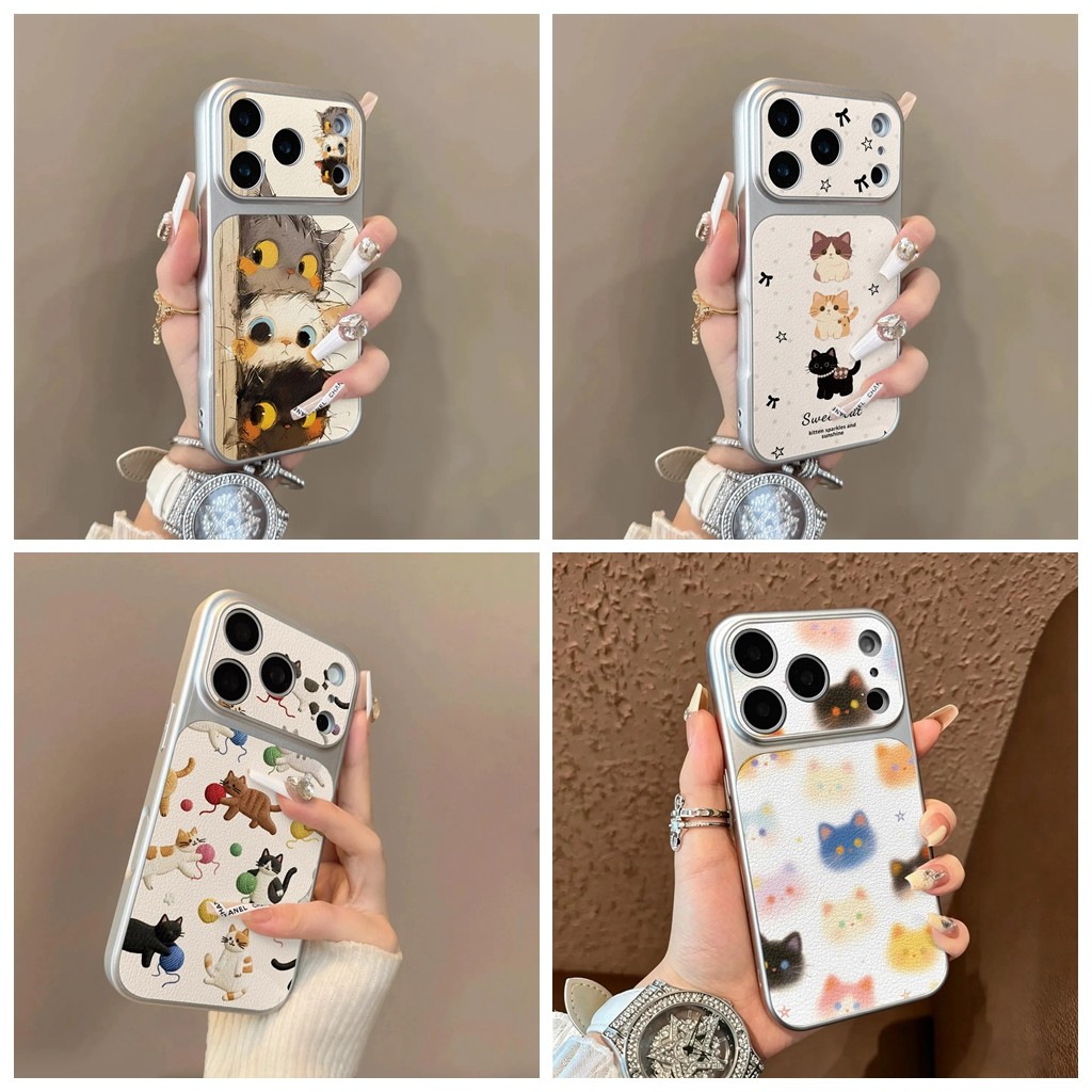 Ốp Điện Thoại Họa Tiết Da Litchi Cho Tecno Spark 20 20C 50 40C 40 Pro + GO3 GO1 1S GO 2024Watercolor