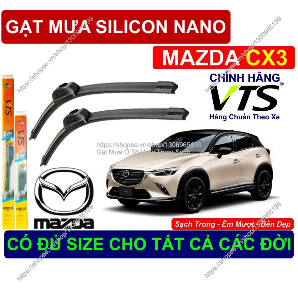 K5, Gạt Mưa Bền Đẹp Kính Lái Mazda CX3, Cặp Gạt Mưa Kính Lái Mazda CX3,    Mazda CX3
