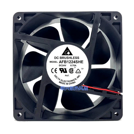 Quạt làm mát biến tần Delta AFB1224HE / HHE / SHE / VHE / EHE / GHE 12038 chính hãng 24V