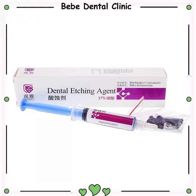 1 Miếng Dán Nha Khoa 37% Axit Phosphoric Etching Gel 5ml Nha Khoa