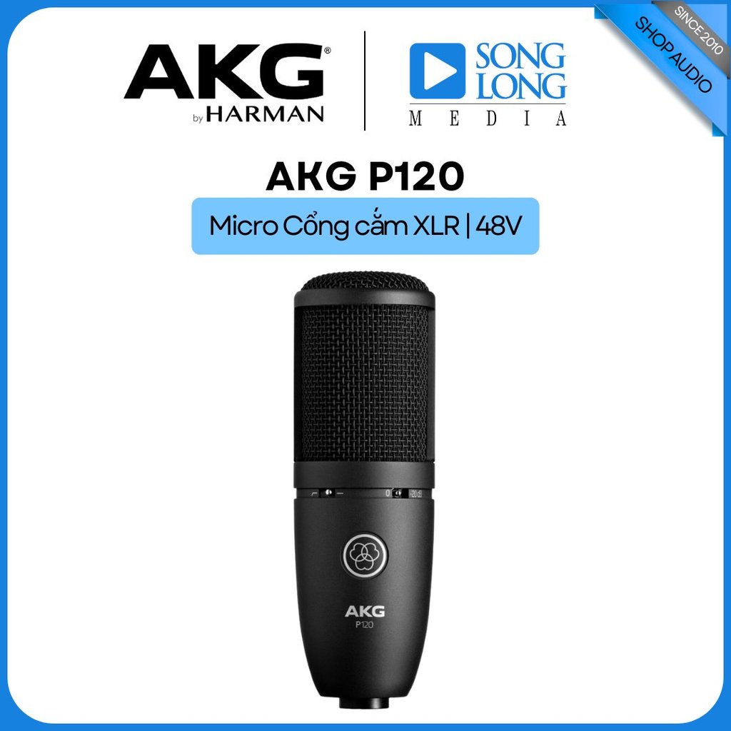 Micro thu âm AKG P120 -  Hàng Chính Hãng - Songlongmedia