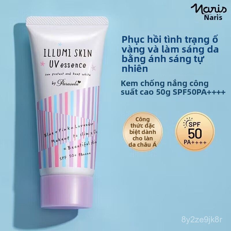 Kem chống nắng Naris bảo vệ da chống tia UV nâng tông làm sáng da che khuyết điểm