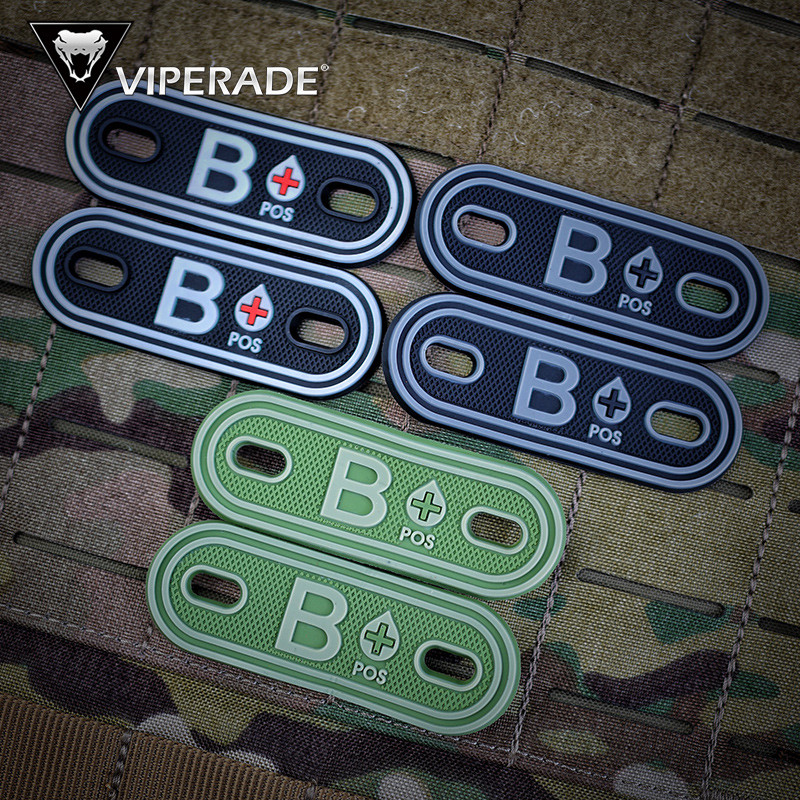 VIPEREADE Viper Blood Stamp EDC Morale Stamp Bag Tool Khóa Dây Kéo Dây Giày Khóa Móc Khóa Mặt Dây Ch