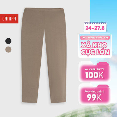 Quần giữ nhiệt nữ cạp chun CANIFA 6IB25W001