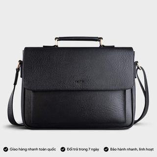 Túi Trita (Thời trang nam nắp gập phối quai trên - Túi đeo chéo da RTN8) Bagsmart