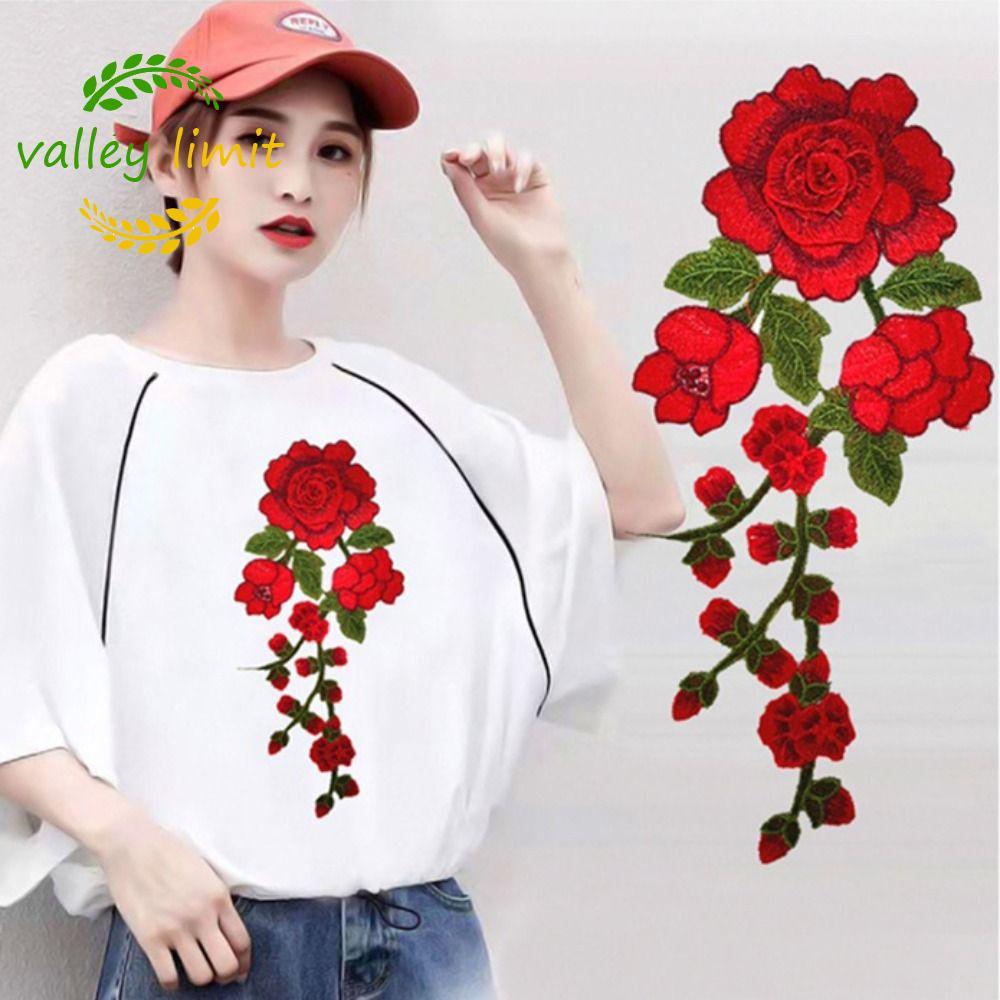 valley limit VALLEY LIMIT Đính May Thanh Lịch Sườn Xám DIY May Huy Hiệu Thêu