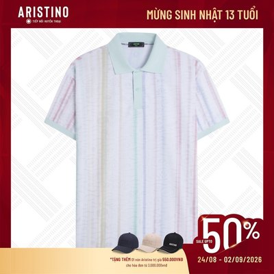 Áo Polo Nam Tay Ngắn Anti UV Aristino Golf APSG13AZ