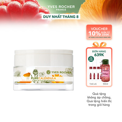 Kem dưỡng ngày và đêm Yves Rocher Calendula Regenerating Day Night Cream 50ml
