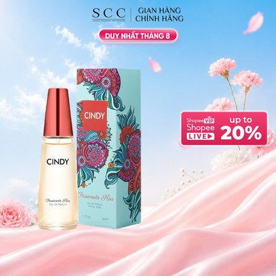 Nước Hoa Nữ CINDY Passionate Kiss Mùi Hương Gợi Cảm Sành Điệu 50ml