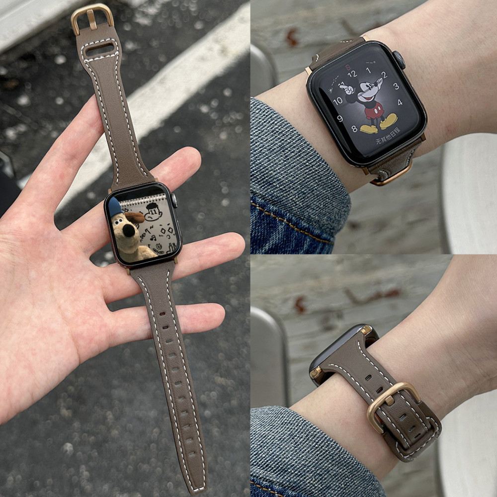 Dây da mỏng 22mm cho Redmi Watch 6 5 Active Lite 4 / Xiaomi Mi Smart Band 10 9 8 Pro / Huawei Watch 