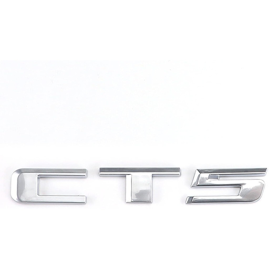3D ABS Chữ Huy Hiệu Biển Tên Phía Sau Fender Thân Xe Biểu Tượng Miếng Dán Phụ Kiện Cho Cadillac XT4 