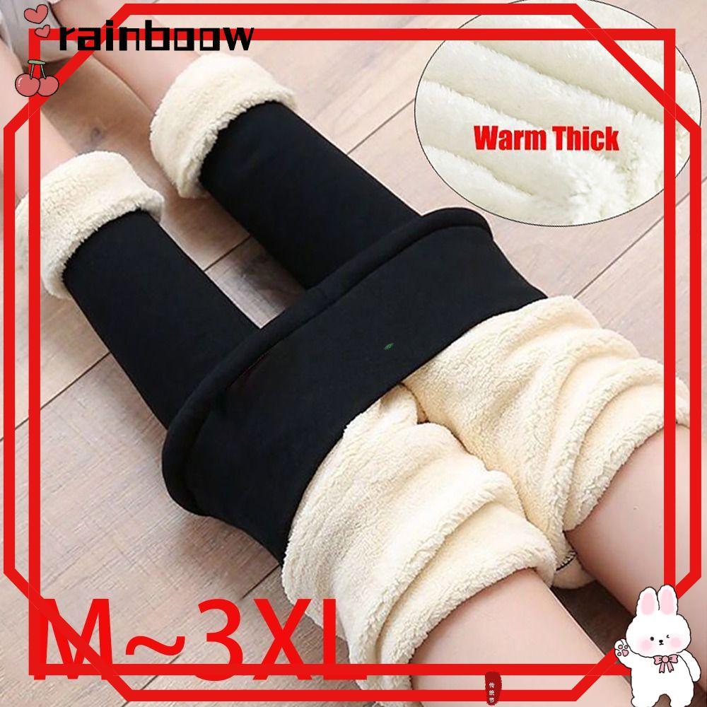 Quần Legging Lót Lông Cừu RAINBOW, Quần Legging Nữ Lông Tơ Cao Cấp, Quần Legging Làm Dày Nhiệt Thu Đ