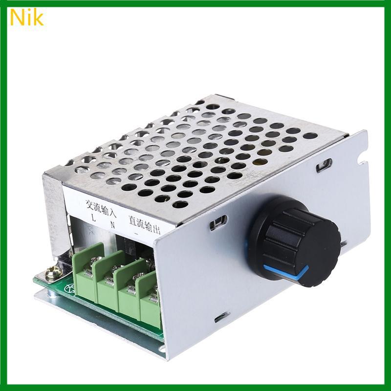 Đầu vào Nik AC 220V cho đầu ra DC 10-210V PWM 220V cho bộ điều khiển tốc độ động cơ bàn chải DC