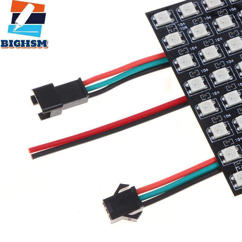 [BIGHSM] Bảng điều khiển ma trận LED Pixel thông minh công suất thấp WS2812B 5V 8x8 16x16 8x32 Màn h