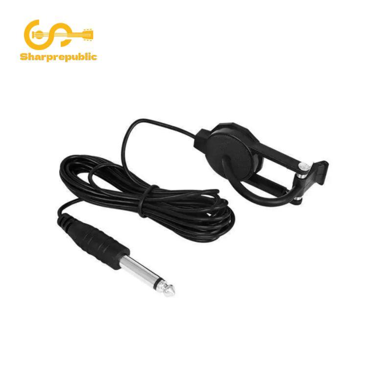 Sharprepublic Fasten-on Violin Pickup Non-Marking Violin Pickup Kẹp đa năng Fasten-on Pickup