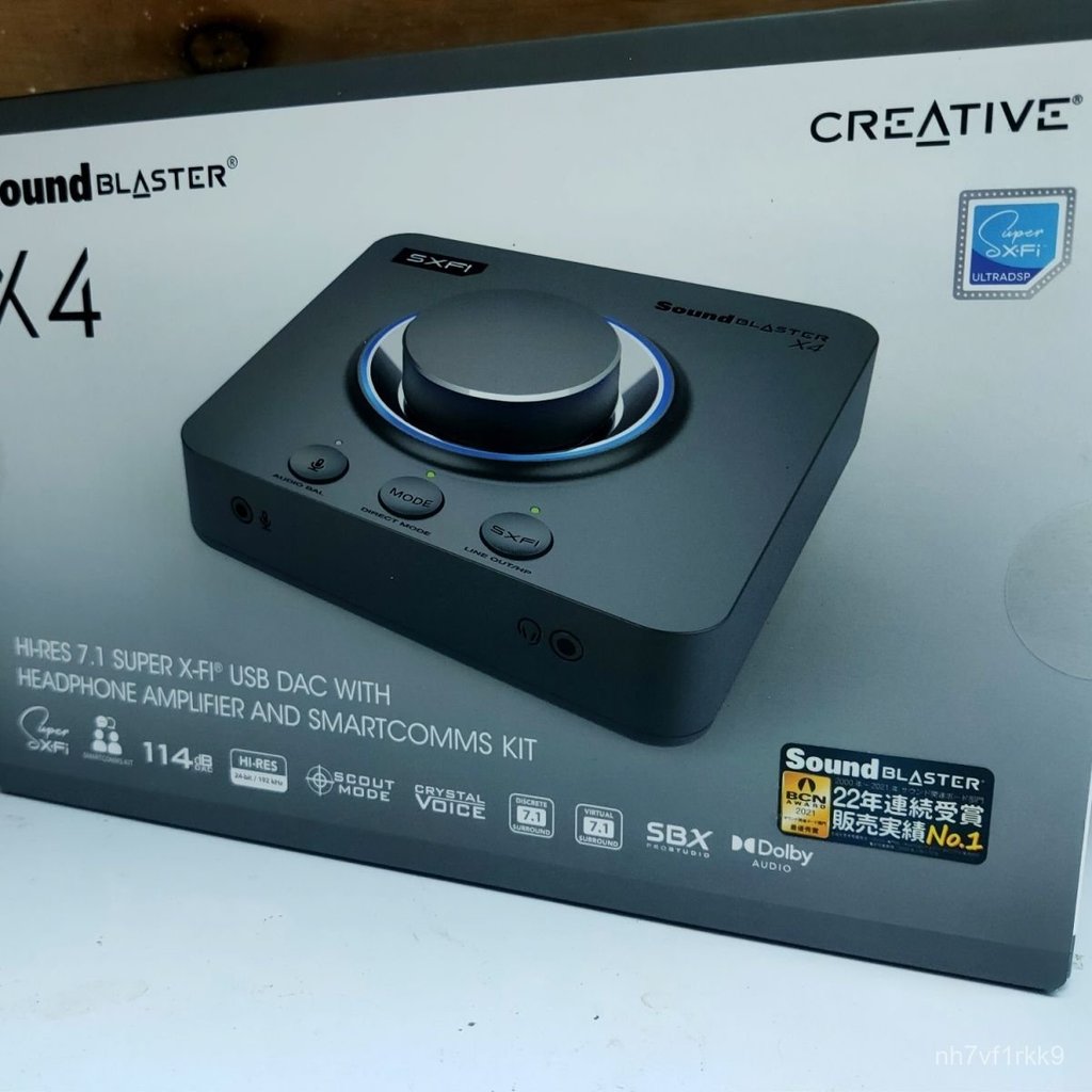 Sound card Creative X4 giải mã 7.1 gaming phim ảnh USB ngoài, bán chạy bền đẹp