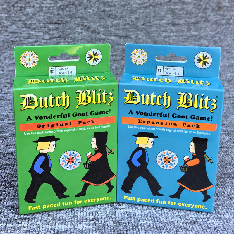 Trò chơi bảng Phiên bản tiếng Anh Hà Lan Blitz Hà Lan Blitz Nhịp điệu nhanh Solitaire Trò chơi Tiệc 