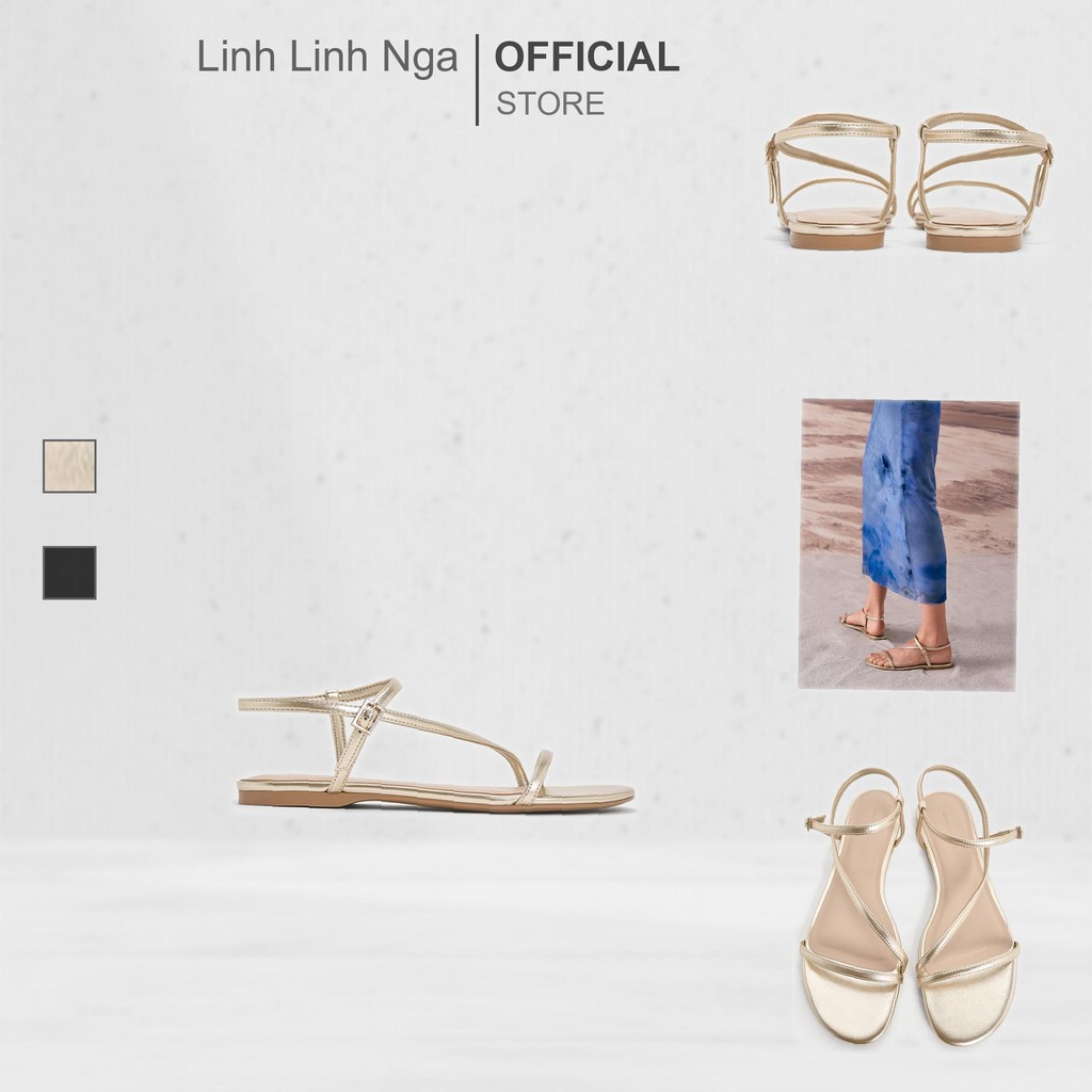 Giày С&Κ Studded Ankle-Strap Sandals - CK1-70030090 chính hãng đủ bill