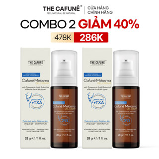   MUA 2 GIẢM 40%  Combo 2 Kem làm mờ thâm nám tàn nhang và đều màu da tối ưu cafuné melasma gel cream 28g 