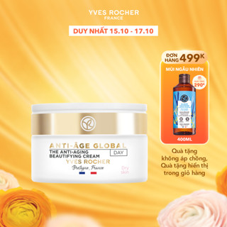 Kem dưỡng chống lão hóa ban ngày Yves Rocher Anti-Age Global Day Care Pot 50ml