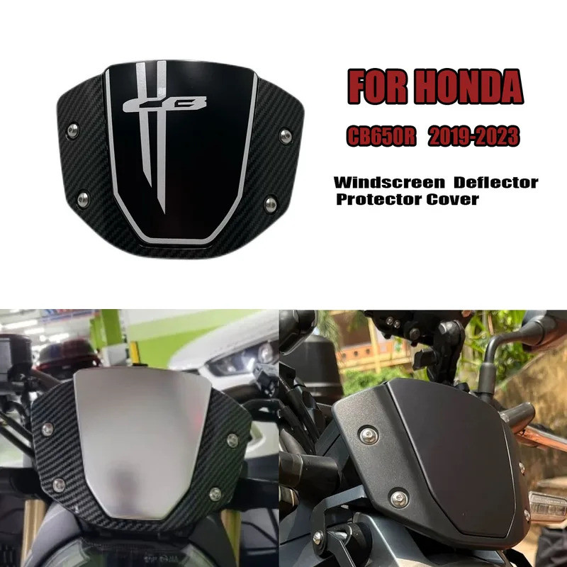 Phụ Kiện Xe Máy Cho Handa CB650R CB 650 R CB650 R 2019-2025 Kính Chắn Gió Màn Hình Phía Trước Chắn G
