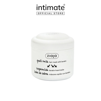 Mặt Nạ Ủ Tóc Sữa Dê Phù Hợp Cho Tóc Bị Hư Tổn Ziaja Goat's Milk Hair Mask With Keratin Giúp Tóc Chắc Khỏe 200ml