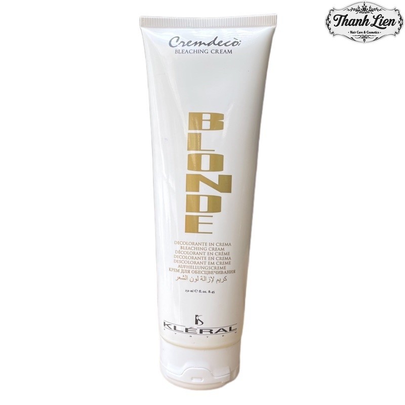 [ LT ] Kem nâng sáng Blonde Cremdeco Kléral 250ml