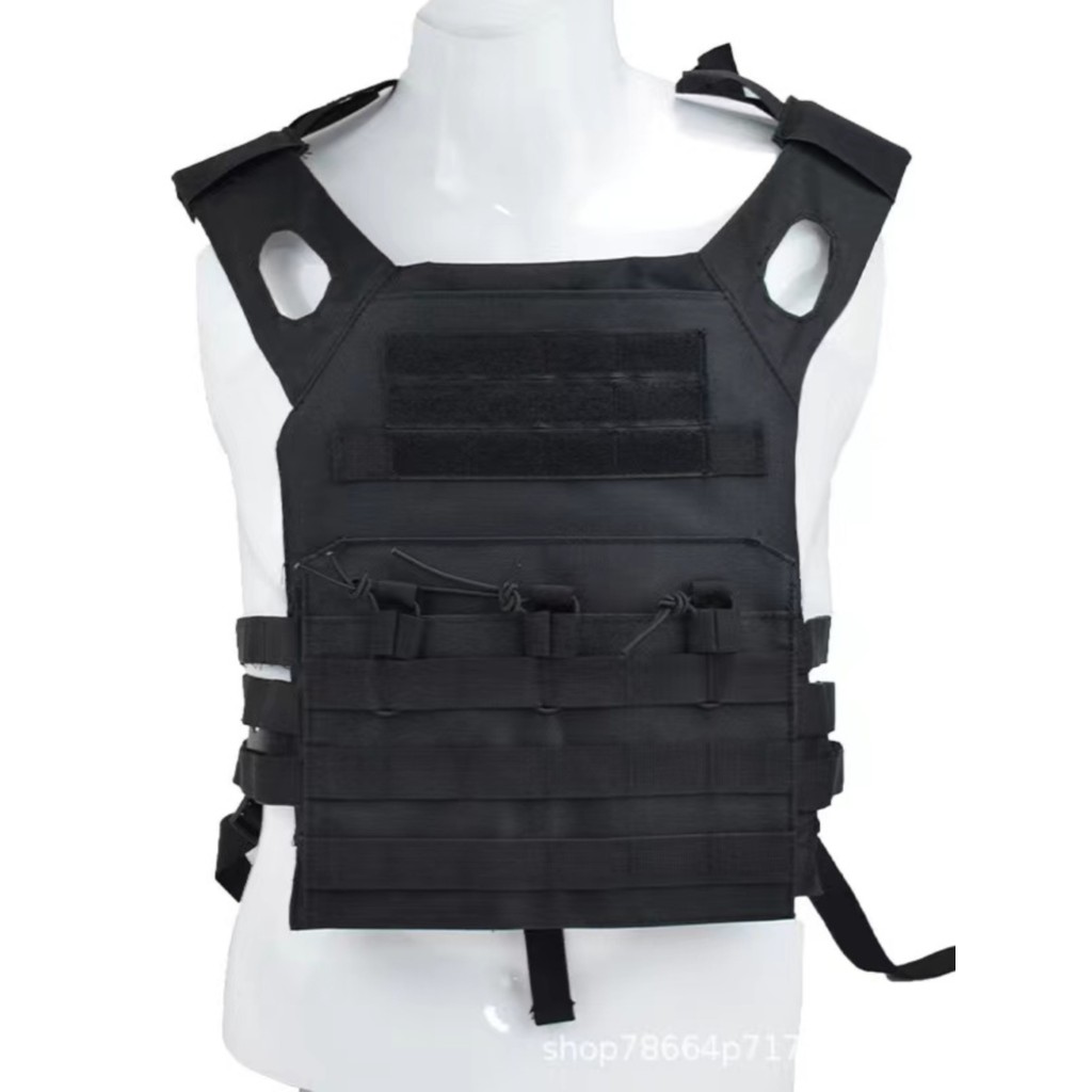 JPC Chiến Thuật Áo Vest Đa Cửa Chiến Đấu Áo Vest Nhẹ MOLLE Trường Huấn Luyện Phù Hợp Với Real cs